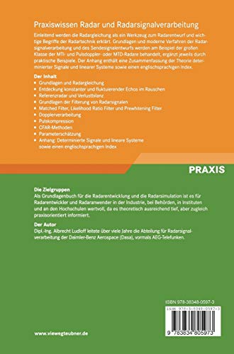 Praxiswissen Radar Und Radarsignalverarbeitung