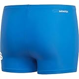 adidas Jungen Badehose Badge of Sport Boxer, Blue/White, 164, FI2807