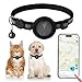 Localizador GPS Perros Compatible con Sistemas iOS y Android Tractive GPS Dog Reproducción del Historial de Rutas de 7 Días GPS para Gatos Localizador para Mascotas Resistente al Agua (IP67) - Negro