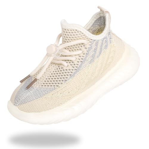 Boys Girls Sneakers Kids Lightweight Slip On Athletic Running Walking Sports Shoes Lace-up Breathable Tennis Shoes for Toddler/Little Kid/Big Kid