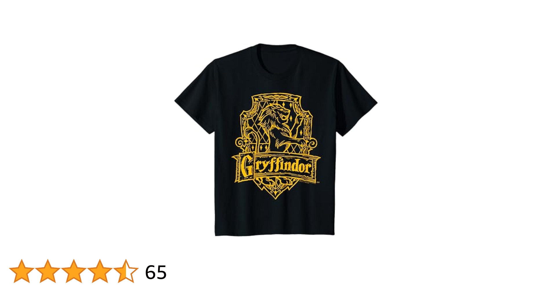 レディースファッション Kids Harry Potter Gryffindor Line Art Crest T-Shirt 71pJmnP+5TL.jpg