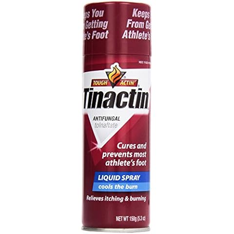 Tinactin Athlete Liquid Foot Spray Cover