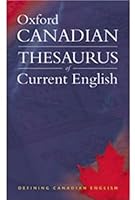 Algopix Similar Product 6 - Oxford Canadian Thesaurus of Current