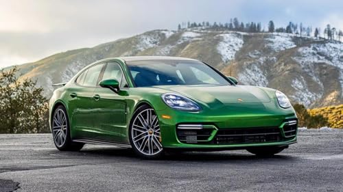 Image of Porsche Panamera 1:32 Scale Model Car Exclusive Alloy Metal Pull Back Die-cast Car Diecast Metal Pullback Toy car with Openable Doors & Light Music Best Gifts Toys Kids Multi (Design-21)