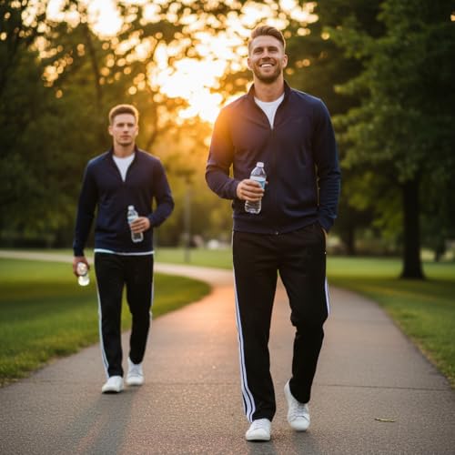 Image of Track Pant for Men || Stylish Look || Loose Fit Modern, Stylish, Comfortable & Stretchable Athletic Joggers for Casual & Gym Wear (TP22)