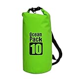 Bolsa impermeable con correas de almacenamiento de PVC para rafting, camping, kayak, natación, viajes, surf, aventura
