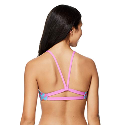 Speedo Women's Swimsuit Top Bikini Endurance Strappy Back Demi3