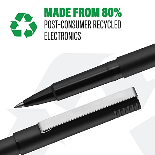 0.7Mm Rollerball Fine Point Pen, 12 Pack Blue Colored Pens, Pens Fine Point, Smooth Writing, Pens Bulk For Office Supplies, Uniball Sells Gel Pens, Ballpoint Pens, Ink Pens, Black Pens, And Red Pens #TOP3