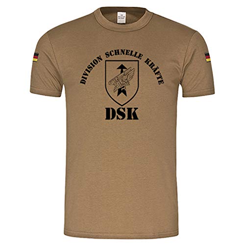 Camiseta militar original BW Tropenshirt caqui según TL #14973 talla S