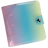 Milisten Kleines Kleiner Fotoalbum 2 Zoll mit Pp Innenseiten Selbstgemacht Einsteckalbum für Babyfotos und Erinnerungen Regenbogenfarben 20 seitig Familienalbum für Hochzeit und Reise