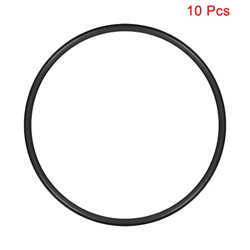 PATIKIL 50mmx46mmx2mm Nitrile Gomma O-Ring, 10pz