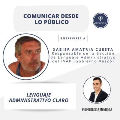 Episodio 7. Lenguaje administrativo claro, con Xabier Amatria Cuesta.
