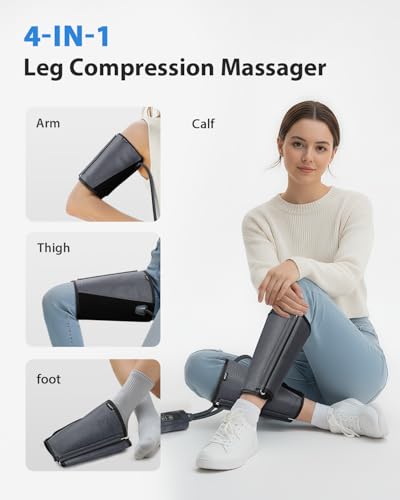 CINCOM Leg Massager for Circulation and Pain Relief FSA - HSA - Additional View