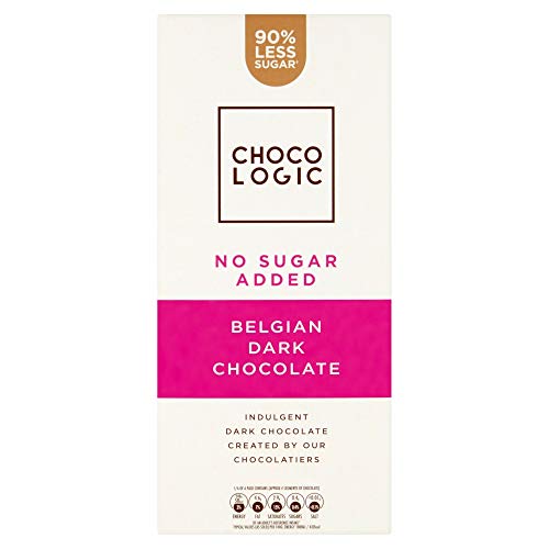 Chocologic No Added Sugar Dark Chocolate bar