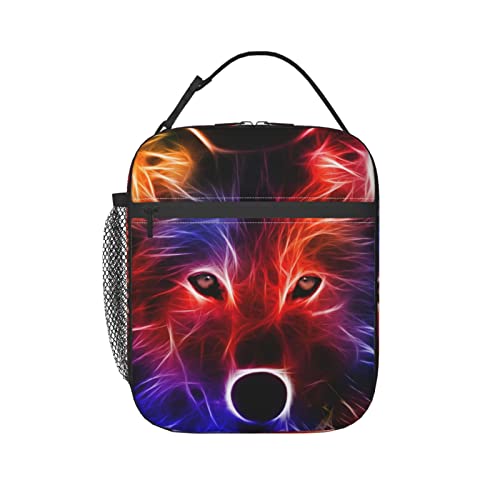Glow in The Dark Wolf ���ٓ��� ���ٓ��o�b�N �f�M �ۉ� �ۗ�