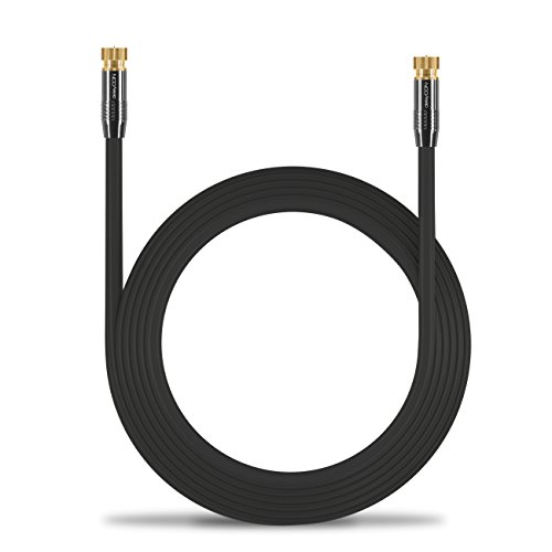 Câble d'antenne SAT deleyCON 20m pour corriger les pertes de signal TV coaxial