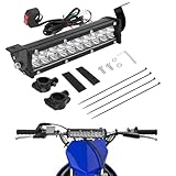 IUVWISN Dirt Bike LED Light Bar Plug-Play 60W...