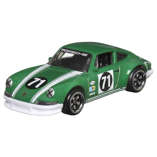 Vehículo de colección Hot Wheels verde escala 1:64 miniatura 2