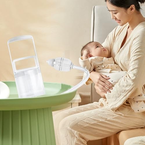 Aspirateur nasal pour bébé en silicone de qualité médicale et pompe manuelle