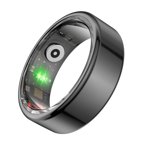 Smart Ring, Camera-afstandsbediening, Lichaamstemperatuur, 5.1, Stappenteller, Slaapmonitor, Elektrisch Boeken Draaien, Draagbare Smart Ring voor Dames (9#) - Afbeelding 4