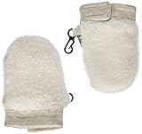 Sterntaler Unisex Baby Fäustel Flausch Fäustlinge, Ecru, 0