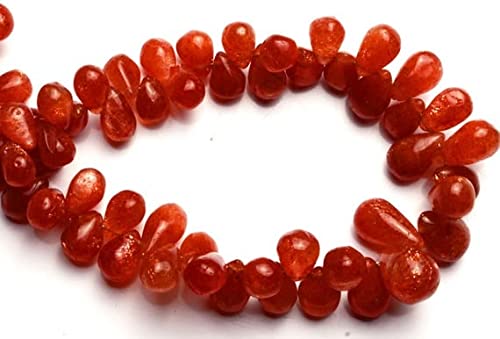 Pierre de soleil en fil de perles gouttes pour créer un cadeau personnalisé