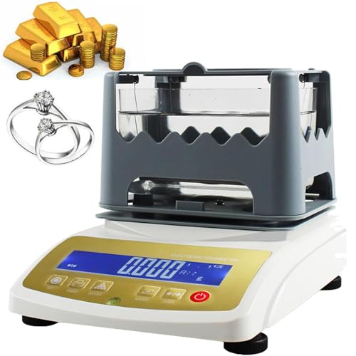 Digital Electronic Gold Purity Tester Machine,Precious Metal Authenticity Tester,Gold Purity Testing Machine,Gold Density Meter,Purity Density Meter,XF-120K