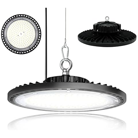 TODEHI 200W UFO LED Lámpara de Alta Bahía Cover