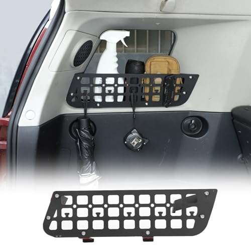 Fgtagtal Trunk Storage Panel Holder Compatible with Toyota FJ Cruiser 2007-2021 Rear Side Window Molle Panel Holder Panel Vehicle Rear Organizer Mount Bracket Accessories (Left Side)