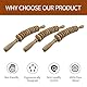 TERRARIDE Faszienstab Holz aus Buchenholz für Körper und Oberschenkel, Weiche Berührung - Massageroller - Faszienrolle Holz, Massage Roller, Massage Bauch, Massageroller Beine, Cellulite Roller