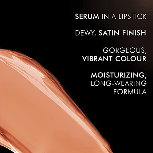 Image of Lakme Absolute Skin Dew Satin Lipstick 104 Nude Flair