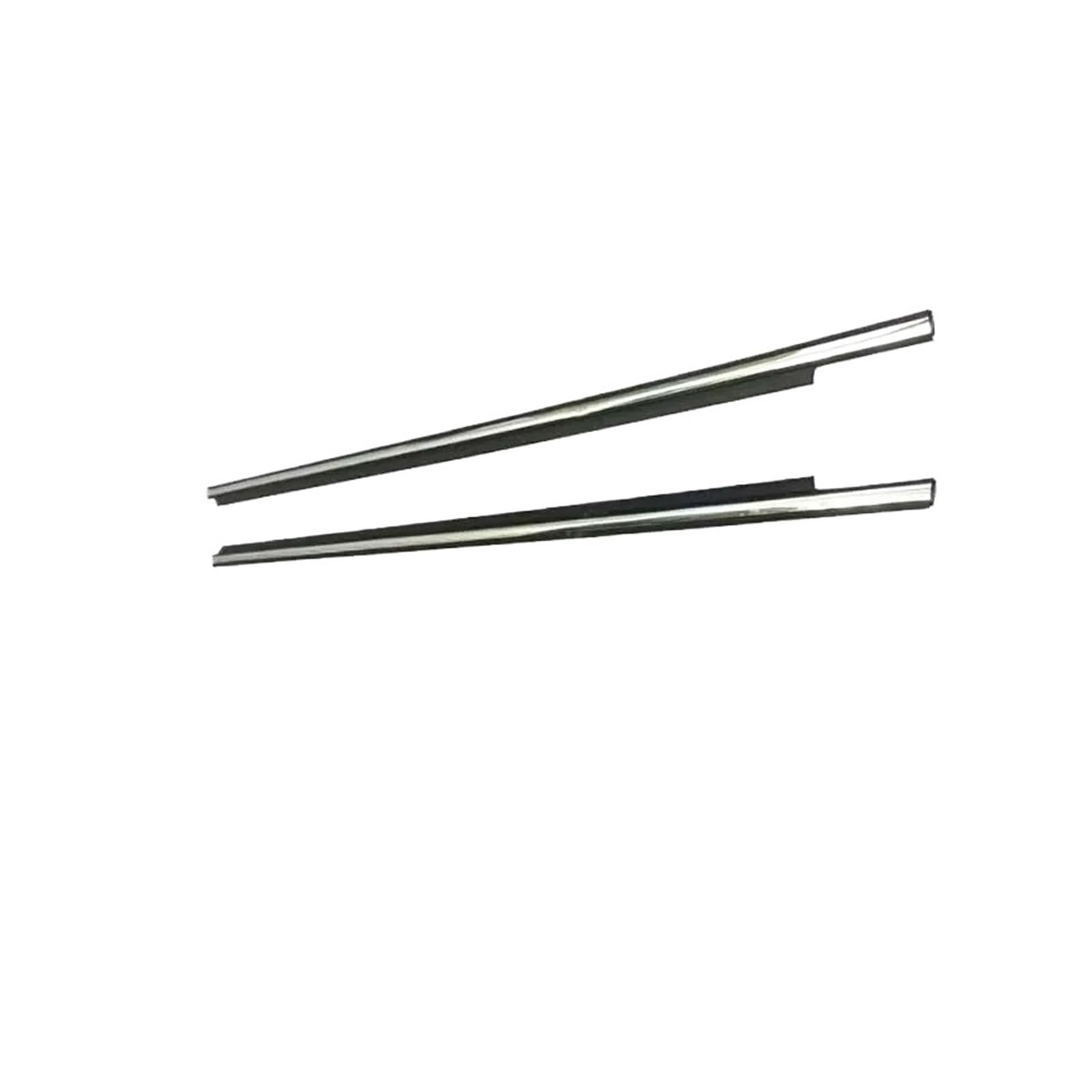 Modanatura per finestrini auto compatibile con Toyota Avalon XX50 2019 ~ 2023, strisce adesive impermeabili per porte, impermeabili, in vetro, sigillate (placcatura posteriore, 2 pezzi)