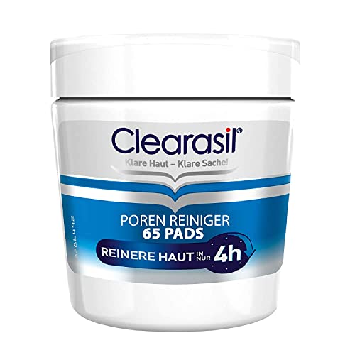 Almohadillas de limpieza Clearasil Ultra Anti-espinilla, 65 piezas
