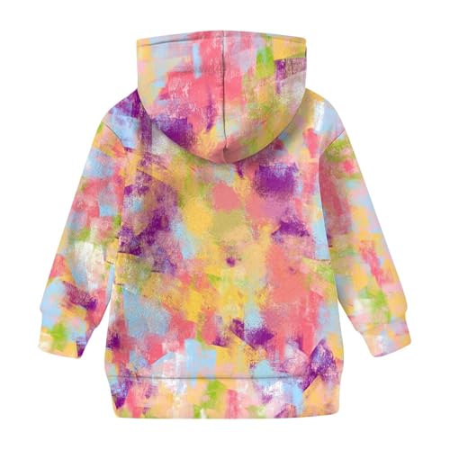 GOFULY Hoodies For Teen Girls Trendy Cute Sweatshirts Long Sleeve Stars Print Hoodies Oversized Y2K Clothe 2-14 Years2