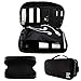 Price comparison product image Zero Grid Electronics Travel Organizer - Cord, Cable, and Accessories Case, Black
