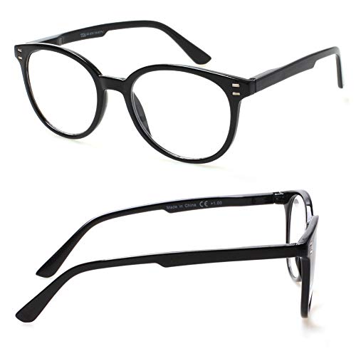 Sigvan 3 Pack Reading Glasses Spring Hinge Stylish Readers Black/Tortoise For Men And Women thumb #4
