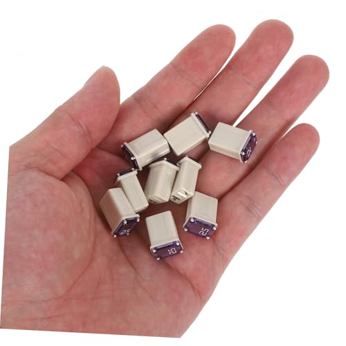 Fusibles Micro Cuadrados para Coche Amosfun 10 piezas para Automóviles 4