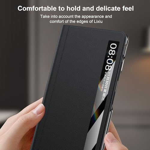 Coque Honor Magic V5 Lemxiee en PU premium finition soignee pour ecran pliable