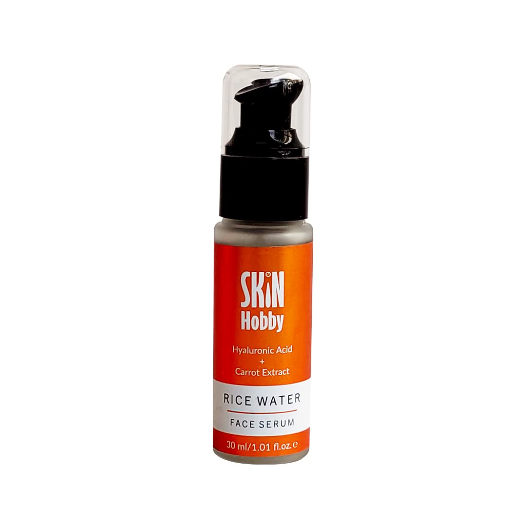 Face Serum with Carrot Extract & Hyaluronic Acid I Increase natural glow I Antioxidant I Anti-aging I Skin Repair, 30 ml