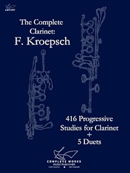 Spiral-bound 416 Progressive Studies for Clarinet (Books I-IV) + 5 Duets Book