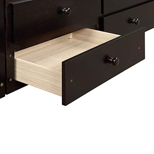 Ni-Shore Captain's Bed Twin Daybed With Trundle Bed And Storage Drawers, Espresso #TOP4