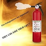 Kidde FA110 Multipurpose Fire Extinguishers 4 Pack - Red, (Rating 1-A:10-B:C) Includes Wholesalehome Cleaning Cloth - Image 4