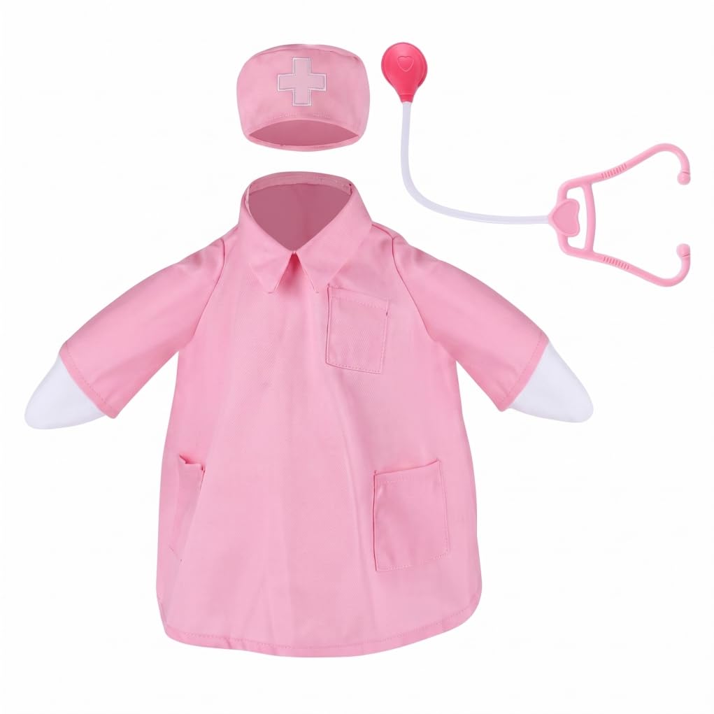 Yeaxxsqy Porch Geese Outfits, Porch Duck Outfits - Nurse Week Themed Accessory Set For 23 Inch, Blue