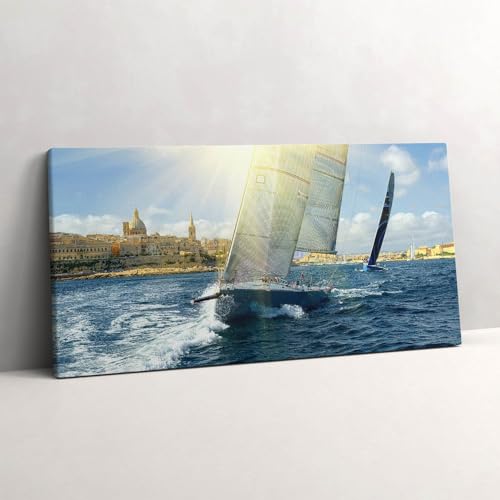Image sur toile yachts flottants deco panoramique pour transformer votre bureau