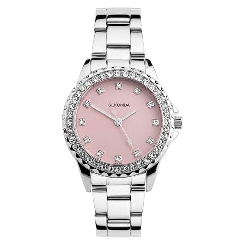 Sekonda Women's Quartz Watch with Alloy Strap Cover