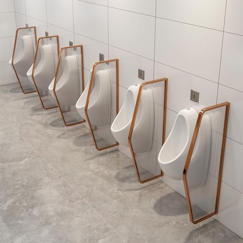 Paravent pour urinoir masculin cloison murale haut de gamme pour sanitaires esthétiques