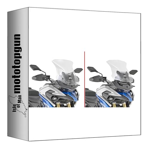 Bulle incolore GIVI D9257ST réduction des turbulences Voge Valico 625 DSX