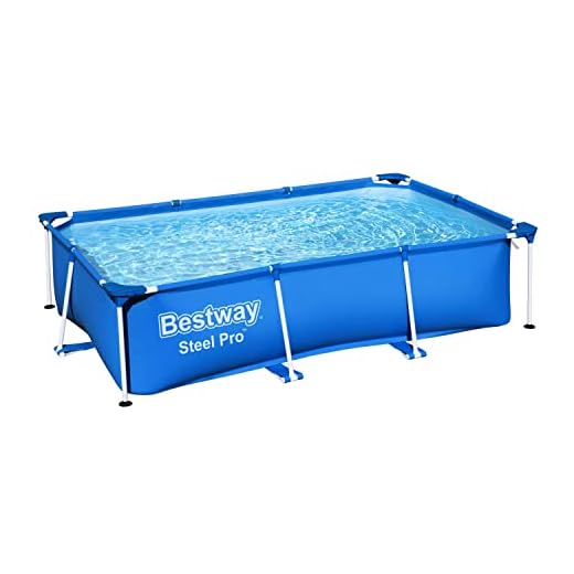 Bestway 56403 Piscine hors sol Steel Pro™ 259 x 170 x 61 cm
