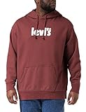 Sudadera con capucha Graphics Levi\'s Relaxed Graphic Hoodie Hombre Poster Port (Rojo) L -