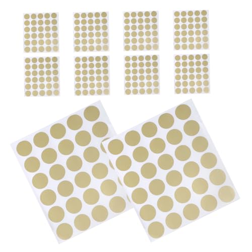 DIYEAH 300pcs Self Adhesive Round Scratch Off Stickers for DIY Raffle Games Gender Reveal Party Favors Metallic Coating for Strong Adhesion Fun for All Ages